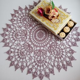 Салфетка крючком