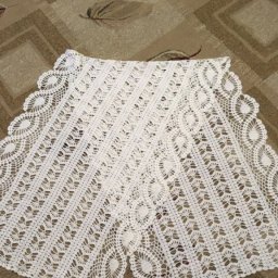 Шаль, связанная крючком