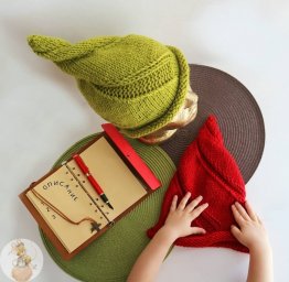 Детская шапуля "Завиток"