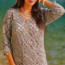 Узор для туники крючком