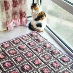 Великолепный мотив для пледа