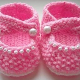 Вяжем пинеточки для малышей