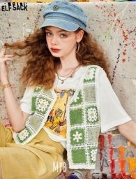 Интересный жилет крючком