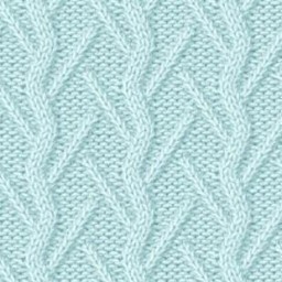 Подборка рельефных узоров спицами