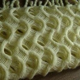 Интереcный узор спицами