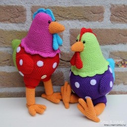 Вяжем петушка