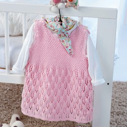 Вяжем платье для девочки