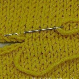 Трикотажный шов для соединения краев изделия