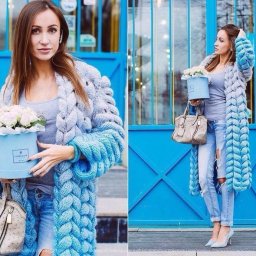 А Вам нравится узор "Азиатский колосок" спицами?