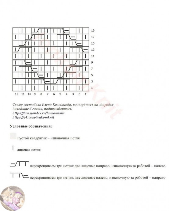 Белый джемпер спицами
