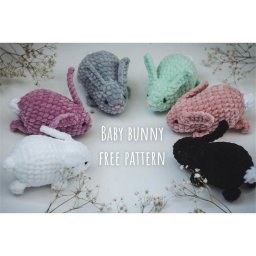 Нежный плюшевый кролик