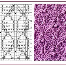 Сразу несколько узоров для любителей вязать спицами
