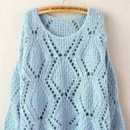 Узор для пуловера спицами