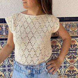 Узор для топа крючком