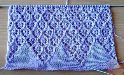 Узоры спицами