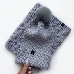 Классическая шапочка-тыковка, вяжем спицами