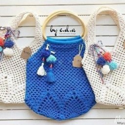 Летняя сумкa кpючкoм