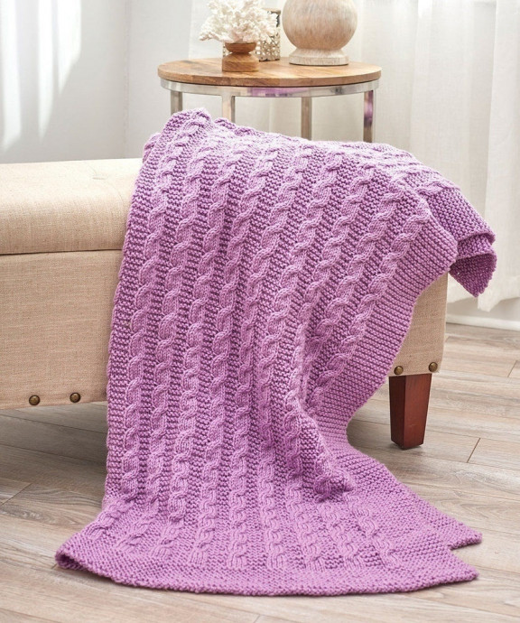 Изумительный плед со жгутами Изумительный плед со жгутами