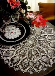 Салфетка крючком