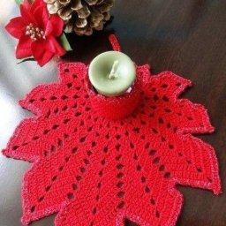 Салфетка "Осенний лист"