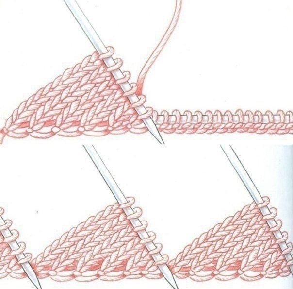 Пэчворк спицами