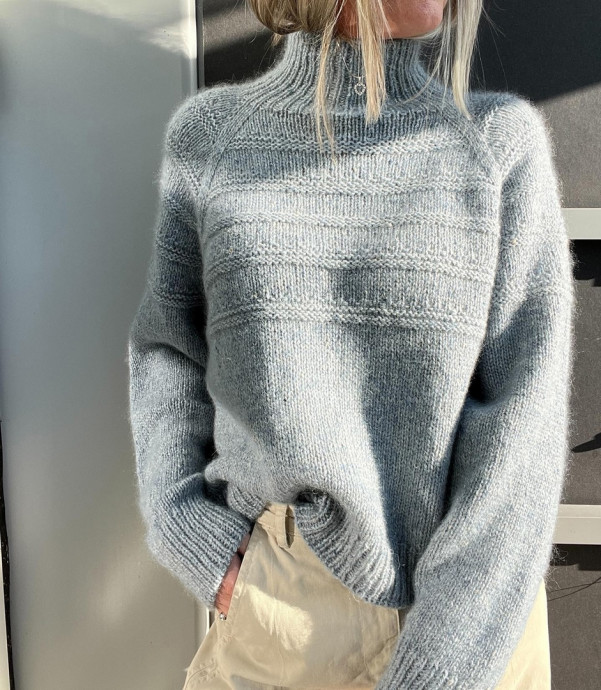 Теплый свитер оверсайз Fall loop sweater Теплый свитер оверсайз Fall loop sweater