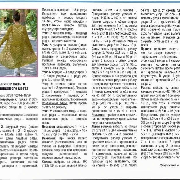 Вяжем ажурный летний кардиган