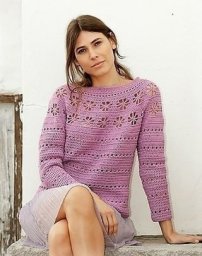 Джемпер крючком