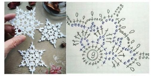 И снова снежинки!