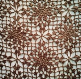 Красивый узор крючком