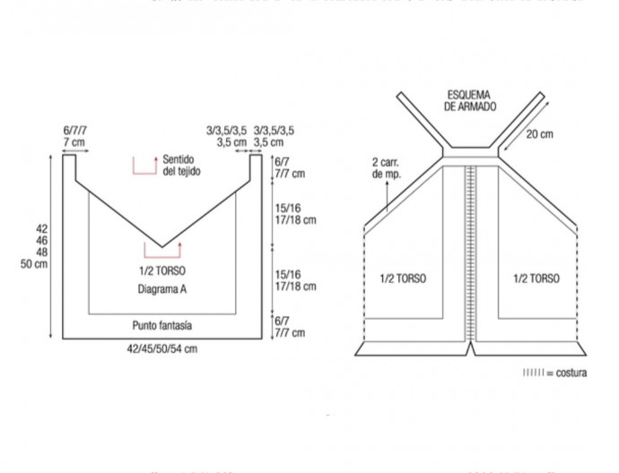 Топ крючком с воланом по низу крючком