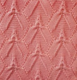 Необычный узор спицами