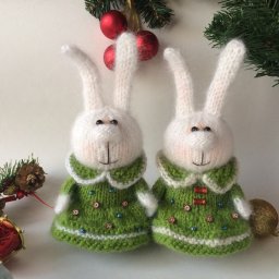 Новогодние зайчики