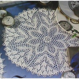Салфетка крючком