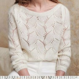 Узор для джемпера спицами