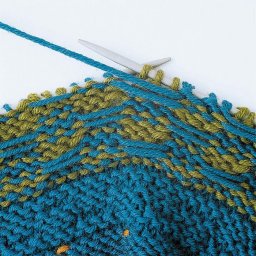 Вяжем  сложные узоры с вытянутыми петлями