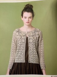 Жакет крючком