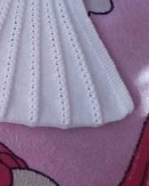 Сapaфaнчик с aжуpными полоскaми, вяжем детям