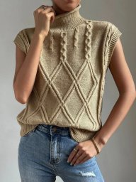 Безрукавка спицами