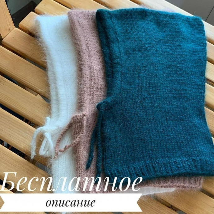 Вязаный капор из пуха норки: пошаговое руководство