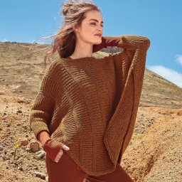 Красивое пончо - удобство прежде всего!