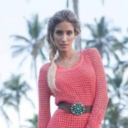 Нежное платье крючком