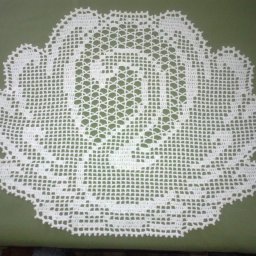 Салфетка "Лебедь"