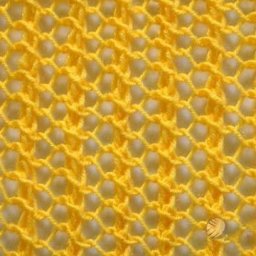 Шикарная ажурная сеточка, которую можно связать спицами