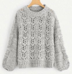 Узор для свитера спицами