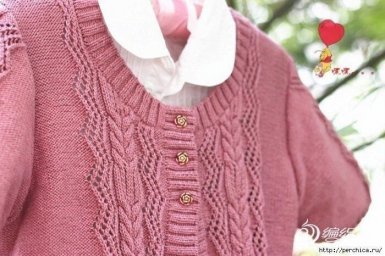 Узор спицами