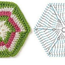 Занимательная геометрия! Вяжем интересный мотив крючком