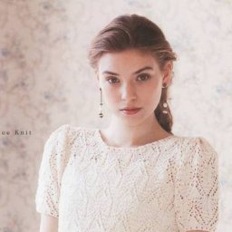 Ажурная кофта спицами - японский узор для любителей красивых вещей