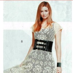 Чудесное платье крючком