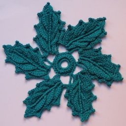 Цветочные мотивы для вязания